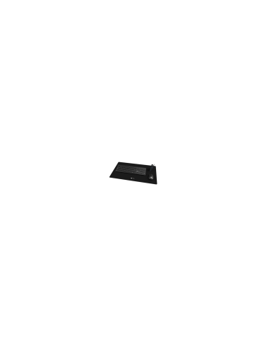 KIT TECLADO MOUSE HUB MOUSEPAD XTECH ESPAÑOL NEGRO