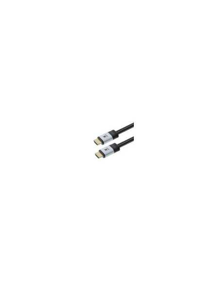 CABLE XTECH HDMI MACHO A HDMI MACHO TRENZADO 4K 6 PIES