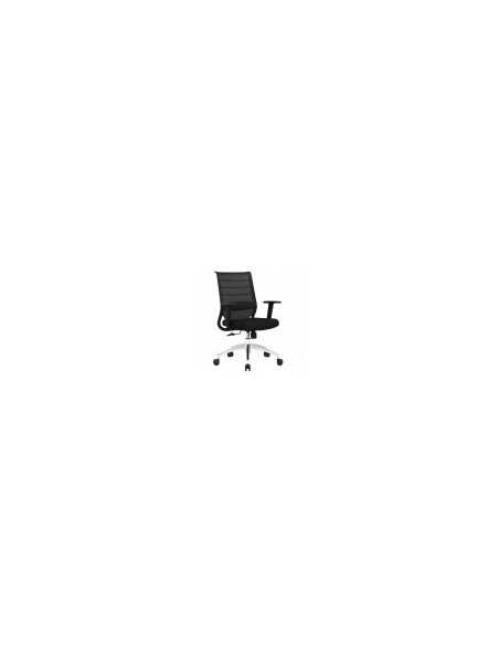 SILLA SECRETARIAL LIVENO NIVUS CAPACIDAD 250 LIBRAS MALLA NEGRA