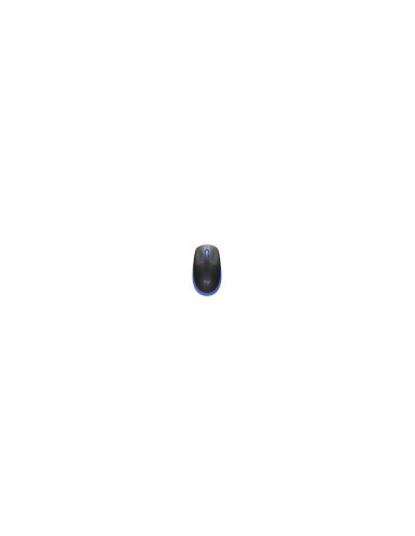 MOUSE INALÁMBRICO LOGITECH OPTICO M190 1000DPI NEGRO AZUL