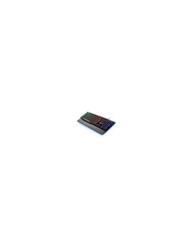 TECLADO USB XTECH MULTIMEDIA GAMING ILUMINACION LED MULTICOLOR ESPAÑOL NEGRO