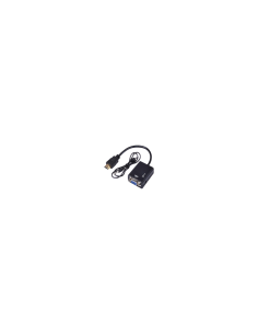 ADAPTADOR AGILER HDMI A VGA CON SALIDA AUDIO