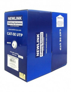 CABLE NEWLINK UTP CAT5E 4 PARES  EXTERIORES