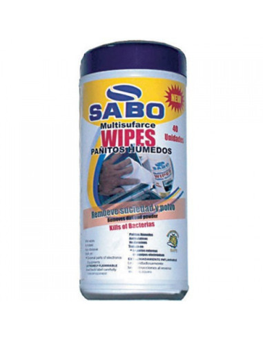 WIPES HUMEDOS DESINFECTANTE SABO