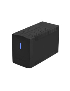 UPS CENTRA 700VA LED 120V/350W 8 SALIDAS 4 RESPALDO 4 SUPRESORES + 2 USB NEGRO
