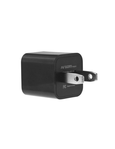 ADAPTADOR ARGOM DE CORRIENTE USB 2.0 NEGRO