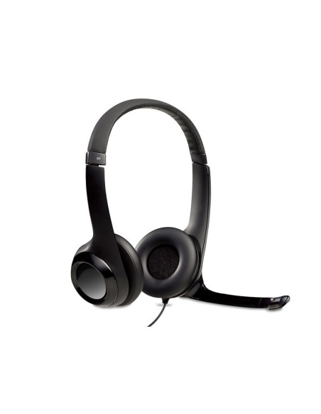 AUDIFONO CON MICROFONO ESTEREO LOGITECH USB 2.0 NEGRO