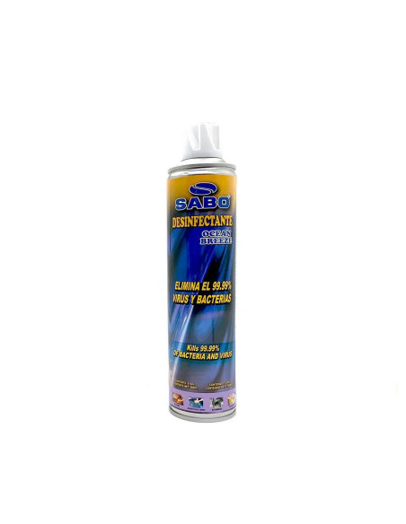 DESINFECTANTE SABO CONCENTRADO EN AEROSOL OCEAN 470ML
