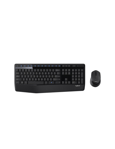 TECLADO Y MOUSE INALAMBRICO LOGITECH ESPAÑOL NEGRO