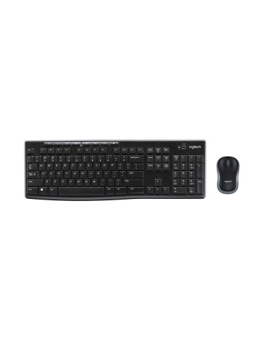 TECLADO Y MOUSE INALAMBRICO LOGITECH ESPAÑOL NEGRO