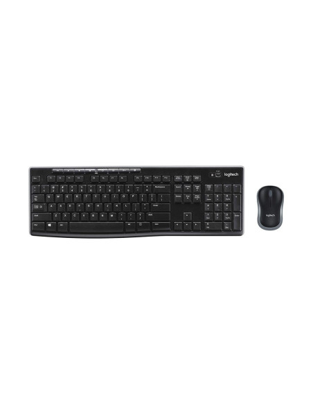 TECLADO Y MOUSE INALAMBRICO LOGITECH ESPAÑOL NEGRO