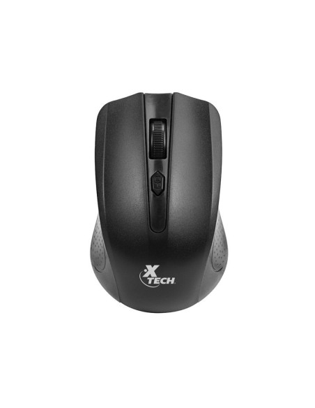 MOUSE INALAMBRICO XTECH OPTICO 2.4GHZ 1000/1200/1600DPI NEGRO