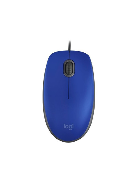MOUSE USB LOGITECH OPTICO M110 1000DPI ROJO