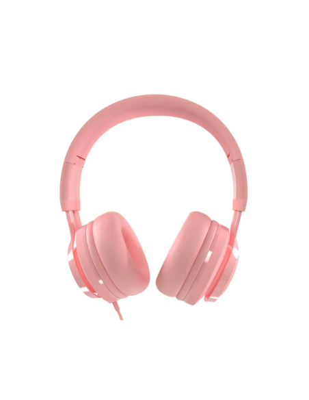 AUDIFONO ESTEREO XTECH CUTIE PARA NIÑAS CON MICROFONO 3.5 MM ROSADO