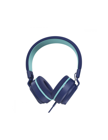 AUDIFONO ESTEREO XTECH AVID PARA NIÑOS CON MICROFONO 3.5 MM AZUL