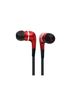 AUDIFONO ESTEREO ARGOM 3.5 MM ROJO