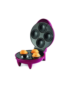 MAQUINA PARA CUP CAKE TAURUS 4 UNIDADES 1200W MORADA