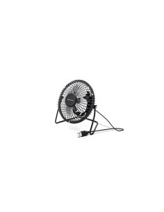 VENTILADOR DE ESCRITORIO TAURUS MINI FAN USB 1 VELOCIDAD 5V NEGRO
