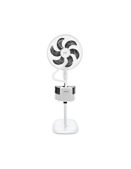 VENTILADOR DE PEDESTAL TAURUS NEBULA 3 EN 1 3 VELOCIDADES 6 ASPAS 90W BLANCO