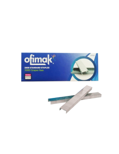 GRAPA OFIMAK 8122 LISA 26/6 5000 UNIDADES ESTANDAR