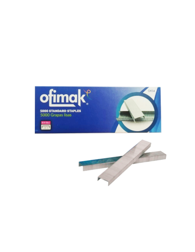 GRAPA OFIMAK 8122 LISA 26/6 5000 UNIDADES ESTANDAR