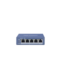 SWITCH HIKVISION 4 PUERTO RJ45 GIGABIT 10/100/1000 MBPS  POE AZUL