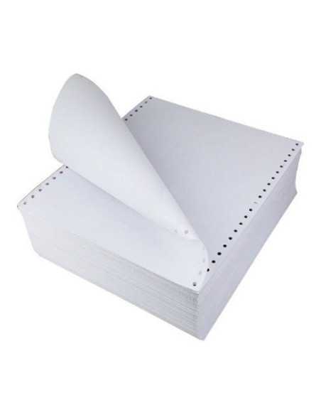 FORMA CONTINUA QUIMICA 9 1/2" X 5 1/2" 1500 HOJAS 3 PARTES COLOR BLANCO