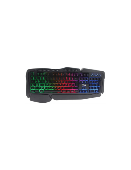 TECLADO  MYO GAMING NEGRO CON LUCES ESPAÑOL