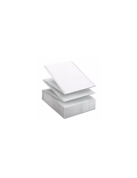 FORMA CONTINUA QUIMICA 9 1/2" X 11" 1000 HOJAS 2 PARTES COLOR BLANCO