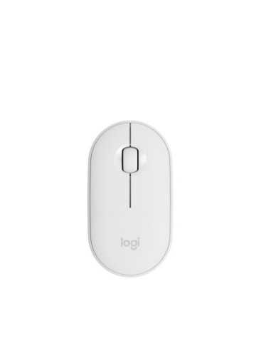 MOUSE INALÃMBRICO LOGITECH PEBBLE M350 1000DPI BLANCO