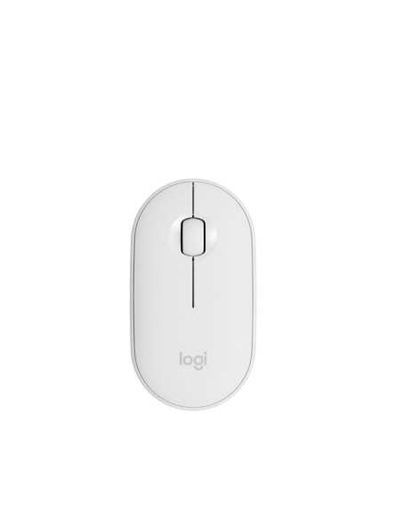 MOUSE INALÃMBRICO LOGITECH PEBBLE M350 1000DPI BLANCO