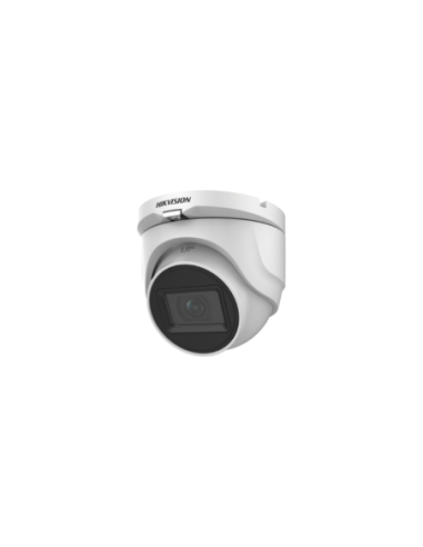 CAMARA SEGURIDAD EPCOM DOME 2MP 2.8 MM 30M IR IP66 12VCD CON MICROFONO BLANCA