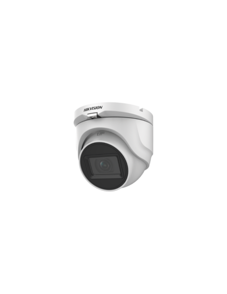 CAMARA SEGURIDAD EPCOM DOME 2MP 2.8 MM 30M IR IP66 12VCD CON MICROFONO BLANCA