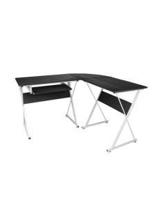 MUEBLE GRANDE XTECH TIPO L NEGRO