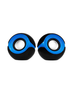 PARLANTE ARGOM MULTIMEDIA ORBIT ESTEREO USB 2.0 NEGRO/AZUL