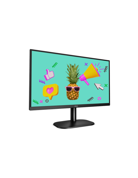 MONITOR LED AOC 24" WIDESCREEN FULL HD 1920X1080 HDMI VGA NEGRO