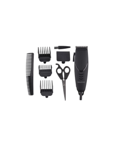 CORTADOR DE CABELLO TAURUS HAIR PRO CON ACCESORIOS 12W NEGRO