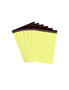 BLOCK DE NOTAS OFIMAK AMARILLO 8 1/2 X 11 50 HOJAS