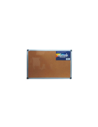 PIZARRA DE CORCHO OFIMAK MARCO DE METAL 40 CM X 60 CM
